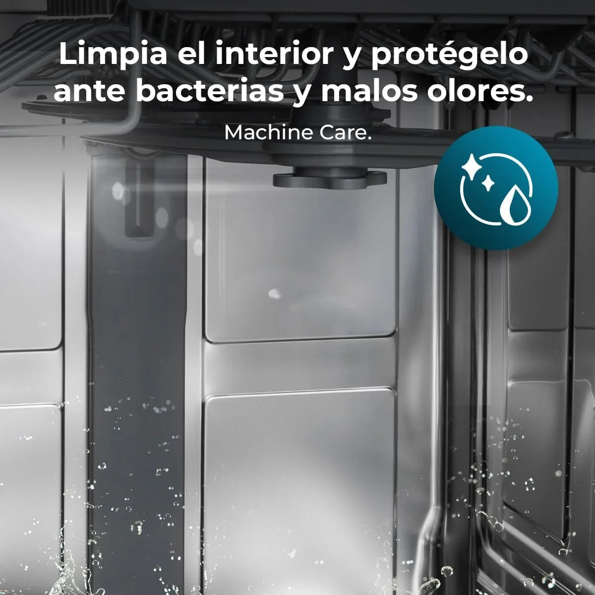 Cecotec Bolero Aguazero 6210 Dark Lavavajillas 60 cm, 15 Cubiertos, Tercera Bandeja, 8 Programas