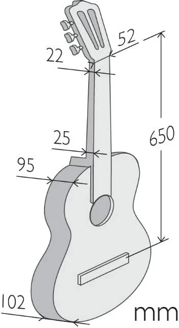 Alhambra 4P Guitarra Clásica Española con Tapa de Cedro Macizo