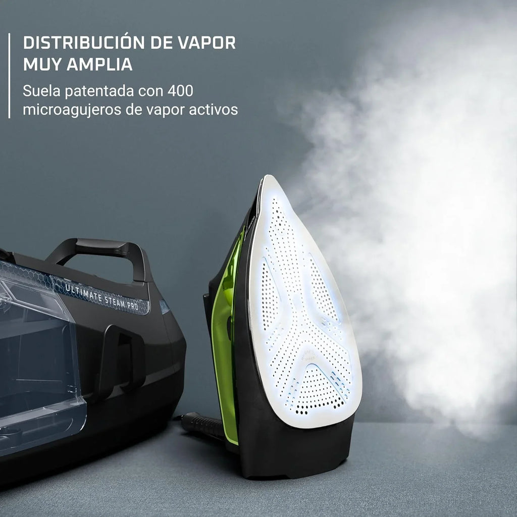 Silence Pro DG9248 Centro de Planchado 8 Bares, Golpe de Vapor 600 g/min, Suela Microsteam