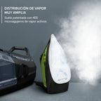 Silence Pro DG9248 Centro de Planchado 8 Bares, Golpe de Vapor 600 g/min, Suela Microsteam