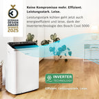 Bosch Cool Aire Acondicionado Portátil 3 en 1 con Modos Auto, Silencio y Noche