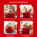 Toniebox Pack Inicio Azul con Creativo-Tonie y 4 Figuras Disney de Animales