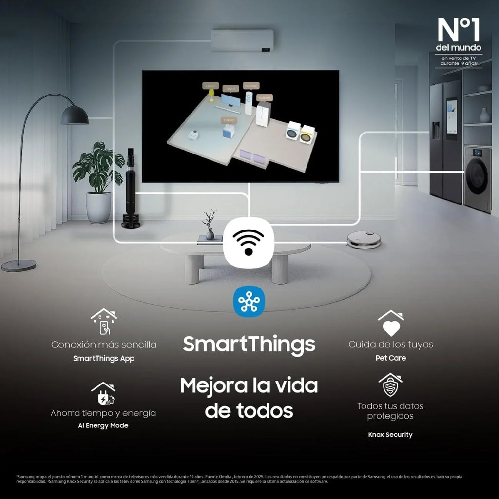 TV QLED 43" Q8F 4K Smart TV con Vision AI, Quantum Dot y Motion Xcelerator