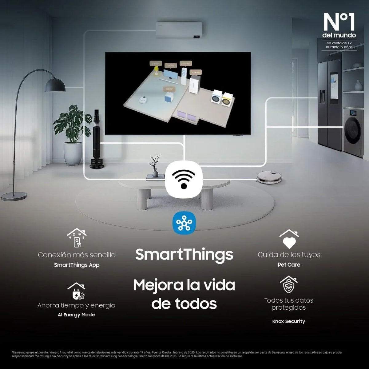 TV QLED 43" Q8F 4K Smart TV con Vision AI, Quantum Dot y Motion Xcelerator