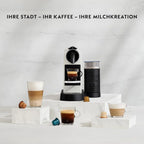 De'Longhi Nespresso Citiz EN267.WAE Cafetera de Cápsulas con Aeroccino, 1710 W, Blanca
