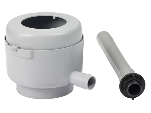 4rain Depósito de Agua de Lluvia SLIM 650 L con Grifo y Sujeción Antiviento