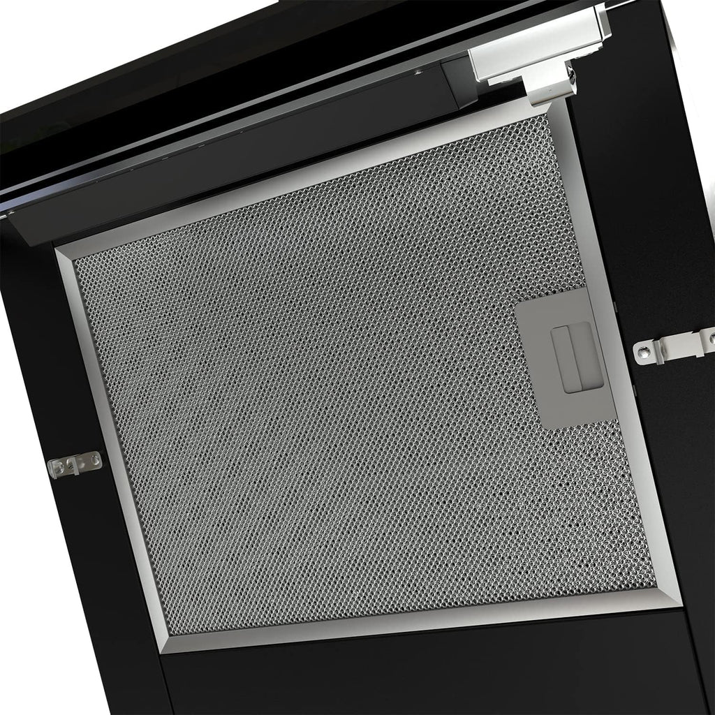 CIARRA CBCB6736H Campana Extractora Inclinada 60 cm 650 m³/h con WiFi, Luz LED y Panel Táctil, Negra