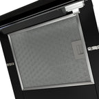 CIARRA CBCB6736H Campana Extractora Inclinada 60 cm 650 m³/h con WiFi, Luz LED y Panel Táctil, Negra