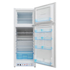 Frigorífico de Gas Propano y 110 V 266 L (9,4 pies³) con Congelador para Autocaravana