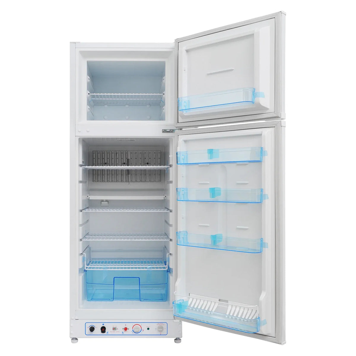 Frigorífico de Gas Propano y 110 V 266 L (9,4 pies³) con Congelador para Autocaravana