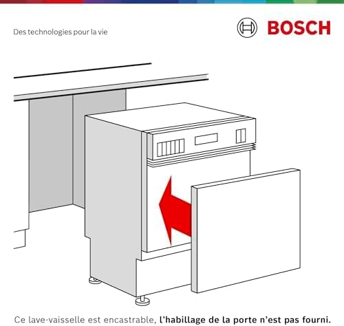 Bosch SPV2IKX10E Lavavajillas Integrable 45 cm Serie 2 con Home Connect y AquaStop