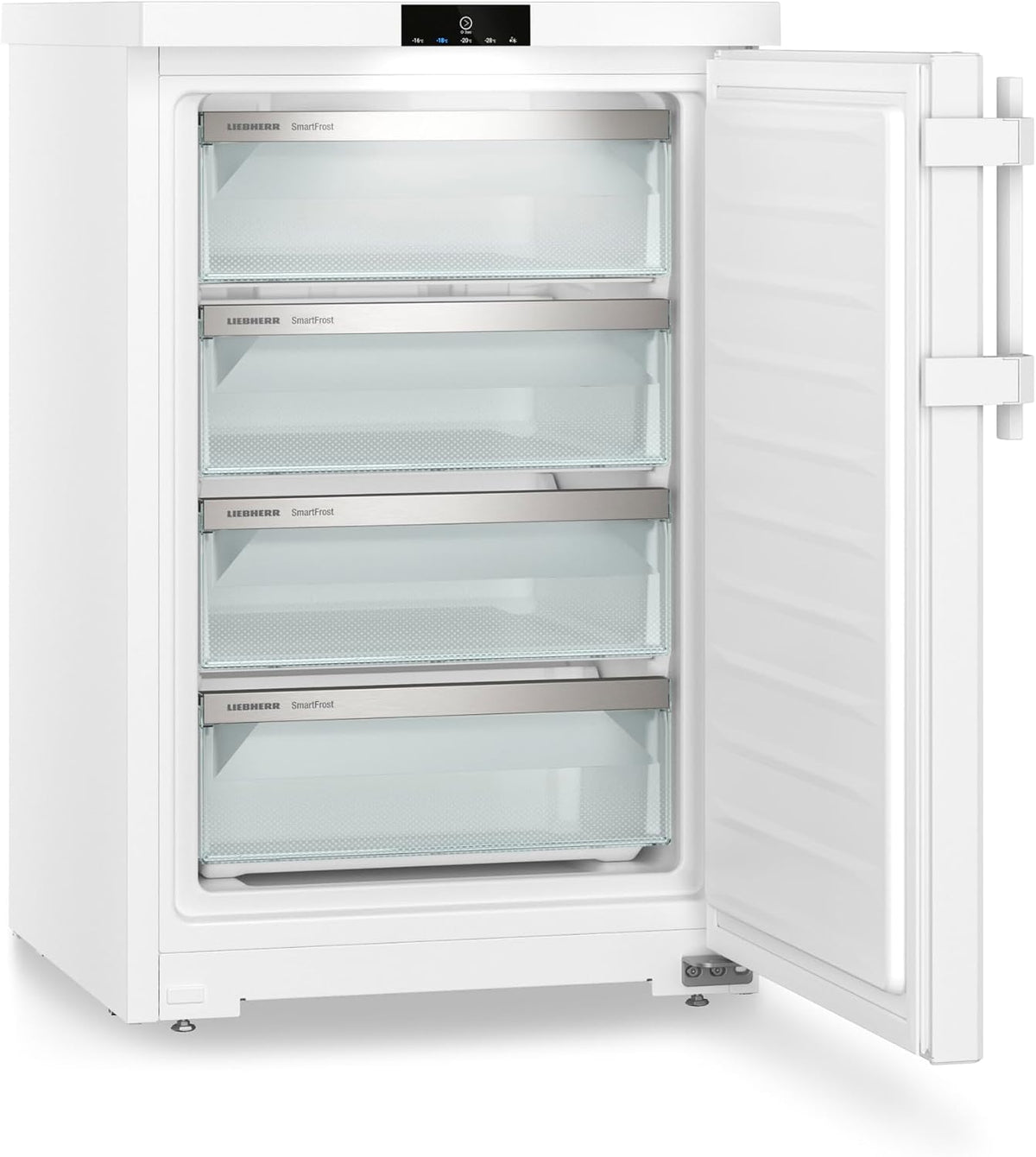 Liebherr Fe 1404 Congelador Vertical 107 L con 3 Cajones, SmartFrost, 55 x 85 cm, Blanco