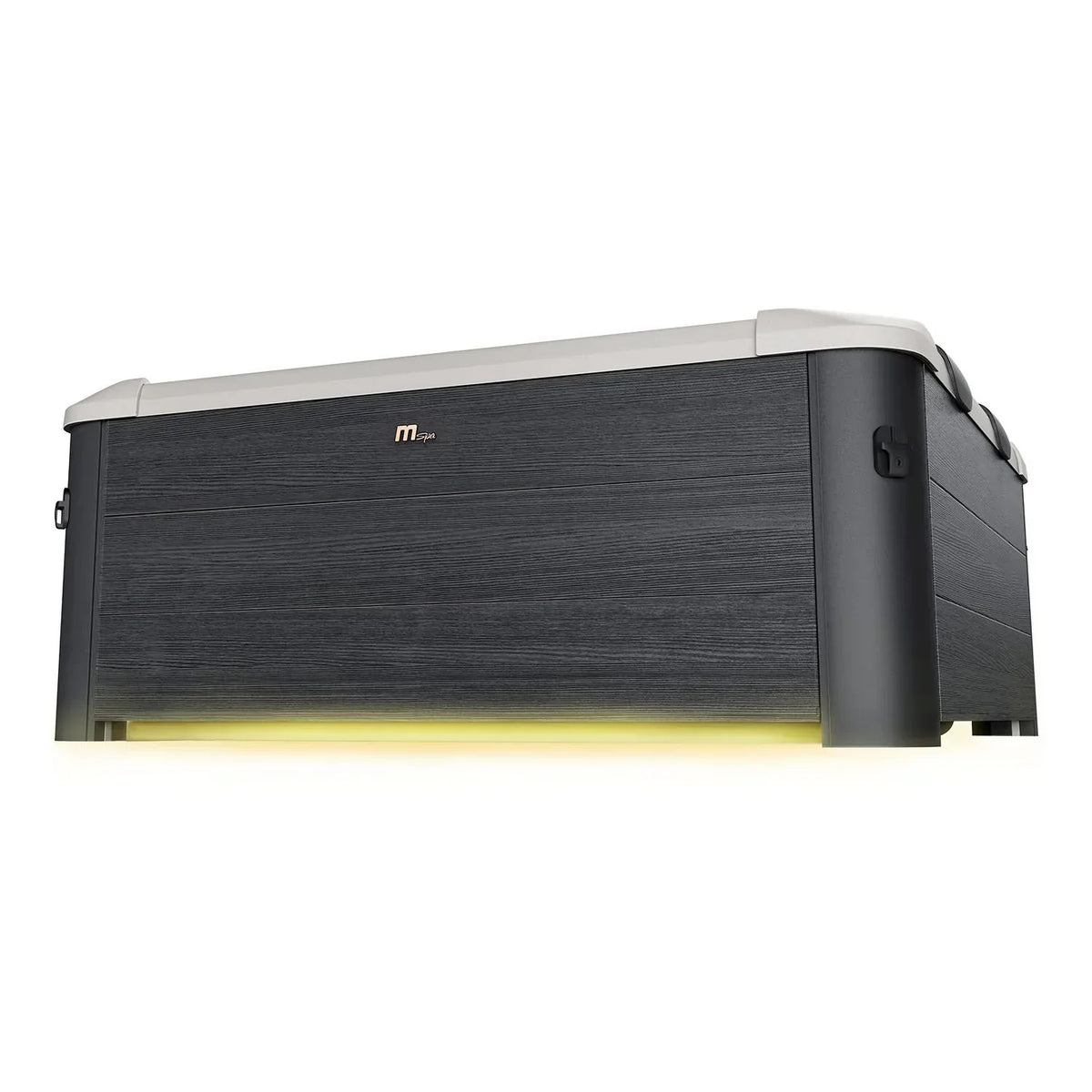 Spa Hinchable Oslo para 6 Personas 850 L con Iluminación LED y App, Gris