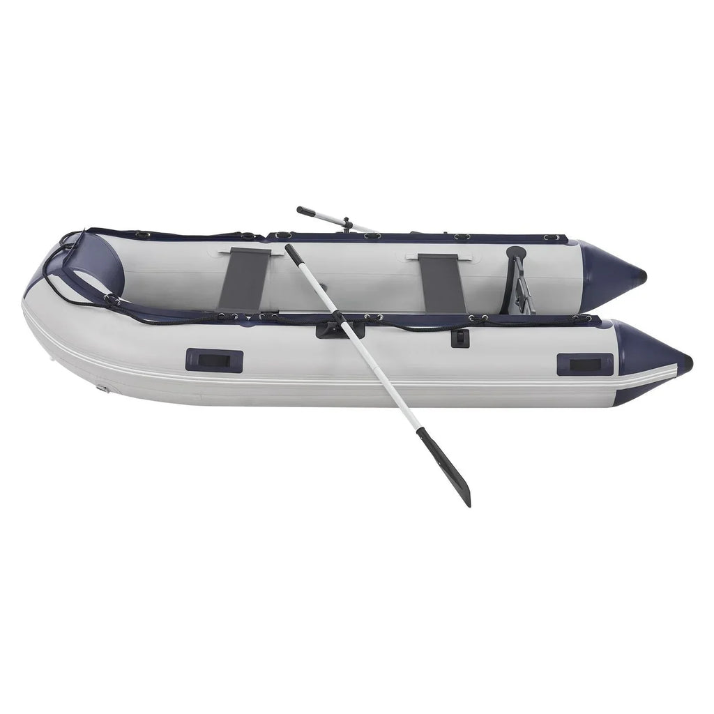 Barco Neumático Hinchable 3,20 m con 2 Bancos y Suelo de Aluminio para 4 Personas