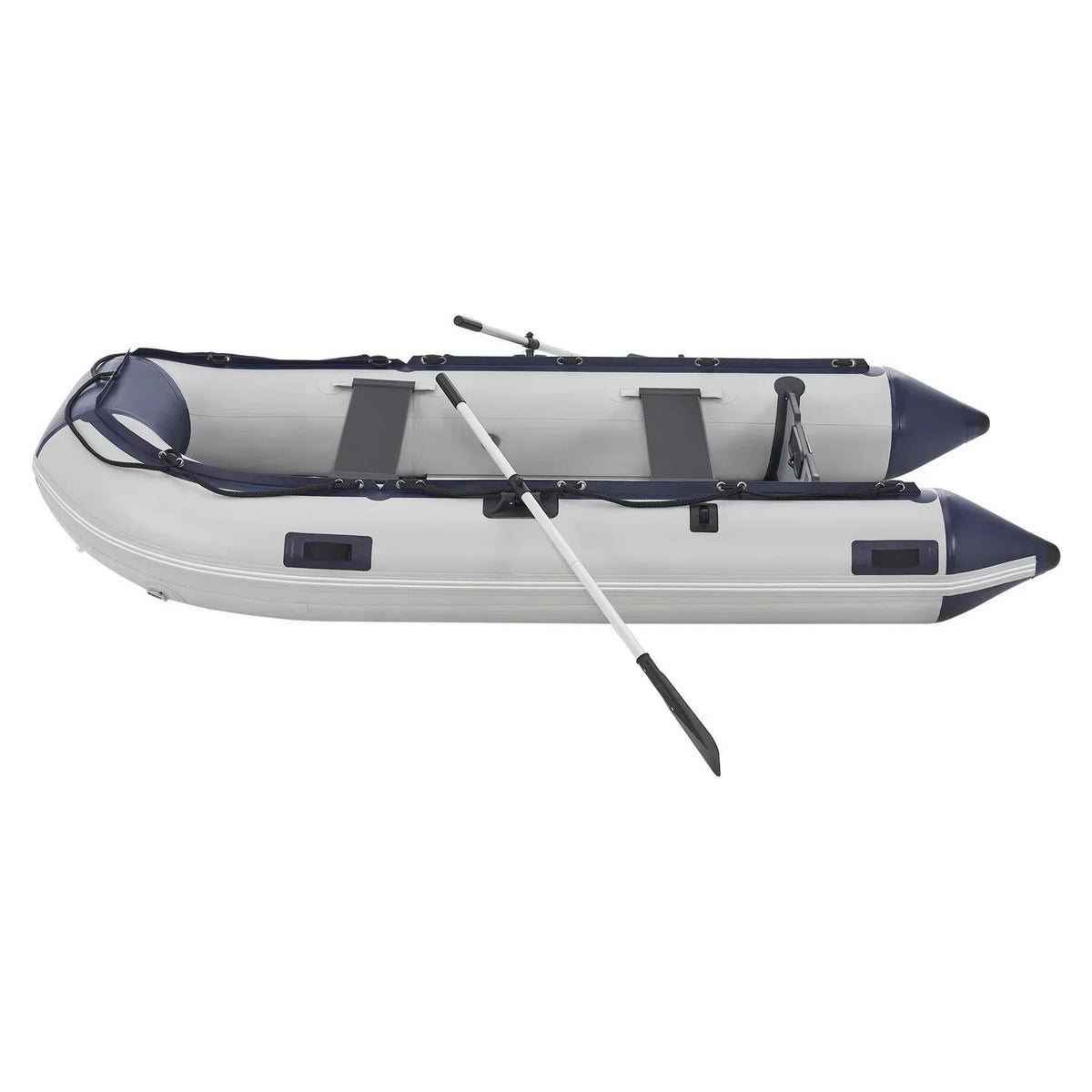 Barco Neumático Hinchable 3,20 m con 2 Bancos y Suelo de Aluminio para 4 Personas
