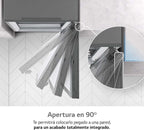 GFT41PZGSZ Congelador Vertical No Frost 324 L, 186 cm, Smart Inverter, Congelación Rápida, Inox