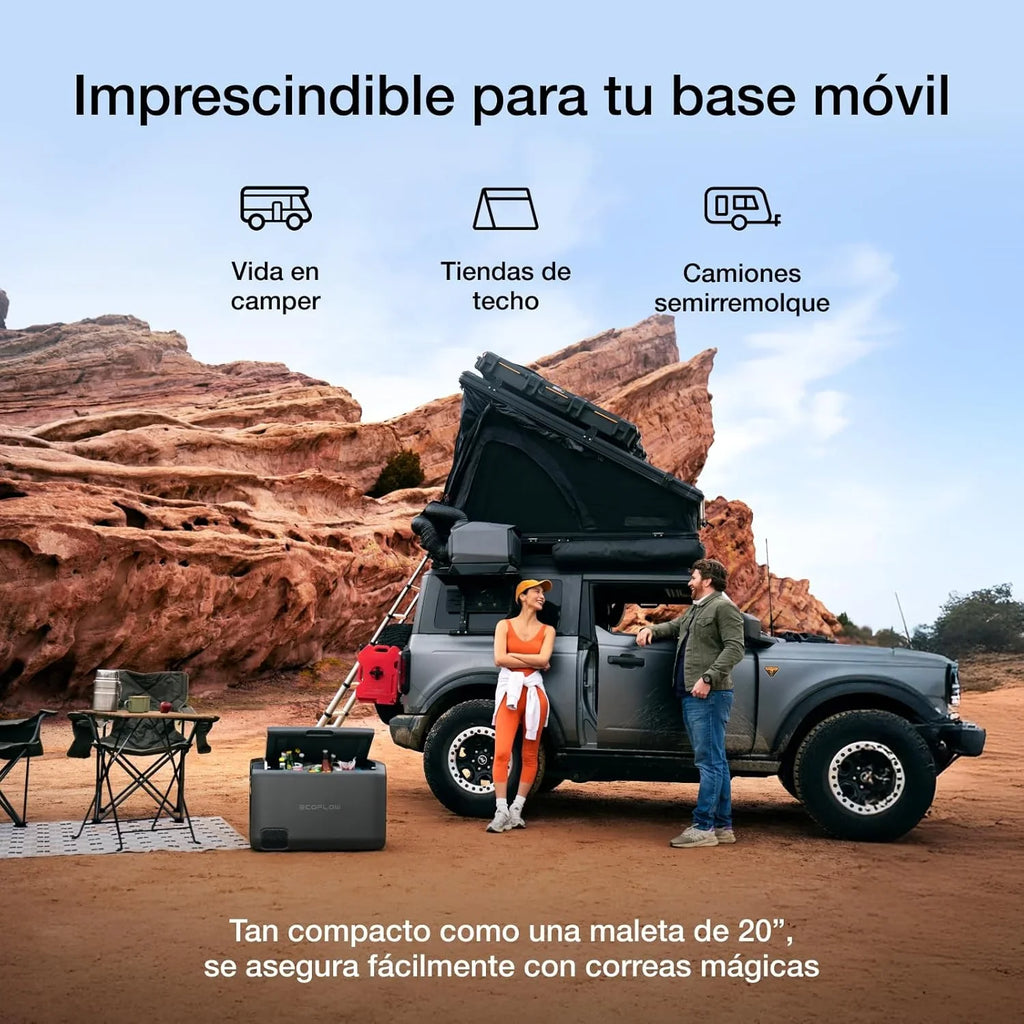EcoFlow WAVE 3 Climatizador Portátil con Batería Extra 1024 Wh, Frío 1800 W y Calor 2000 W