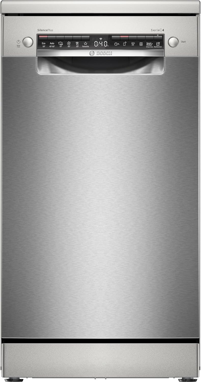 Bosch SPV2IKX10E Lavavajillas Integrable 45 cm Serie 2 con Home Connect y AquaStop