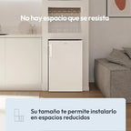 Candy CCTOS 544WHN Frigorífico Bajo Encimera 109 L con Congelador, Silencioso 40 dB, Blanco