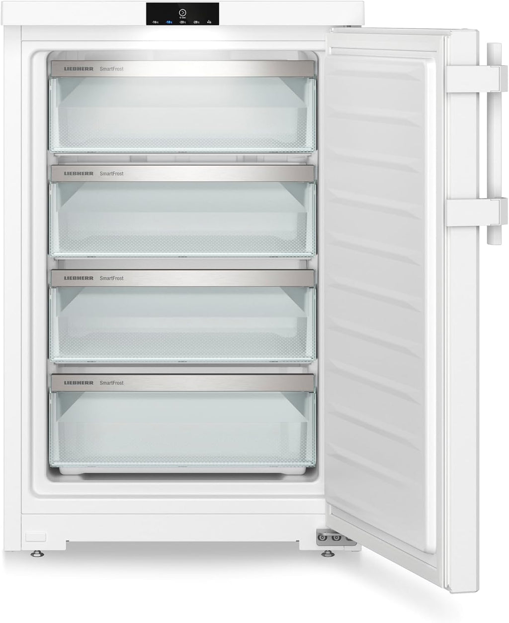 Liebherr Fe 1404 Congelador Vertical 107 L con 3 Cajones, SmartFrost, 55 x 85 cm, Blanco
