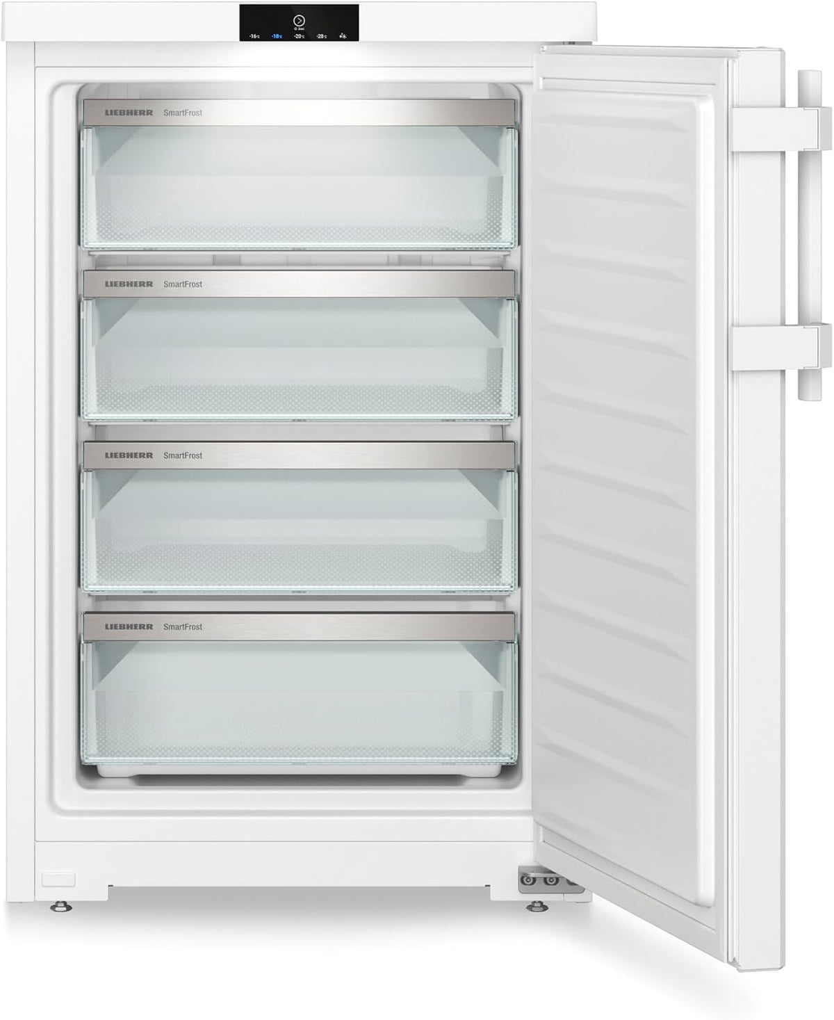 Liebherr Fe 1404 Congelador Vertical 107 L con 3 Cajones, SmartFrost, 55 x 85 cm, Blanco