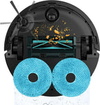 Cecotec Conga X50 X-Treme Robot Aspirador y Friegasuelos con Base de Autovaciado, 15000 Pa, Láser