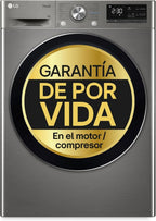 RH90V9PV2N Secadora con Bomba de Calor 9 kg Dual Inverter, Serie 900, Inox Antihuellas, Clase C