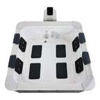 Spa Hinchable Oslo para 6 Personas 850 L con Iluminación LED y App, Gris