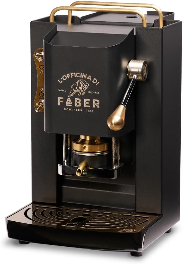 Faber Pro Total Deluxe Cafetera de Monodosis ESE 44 mm de Latón, 1,3 L - imagen 4
