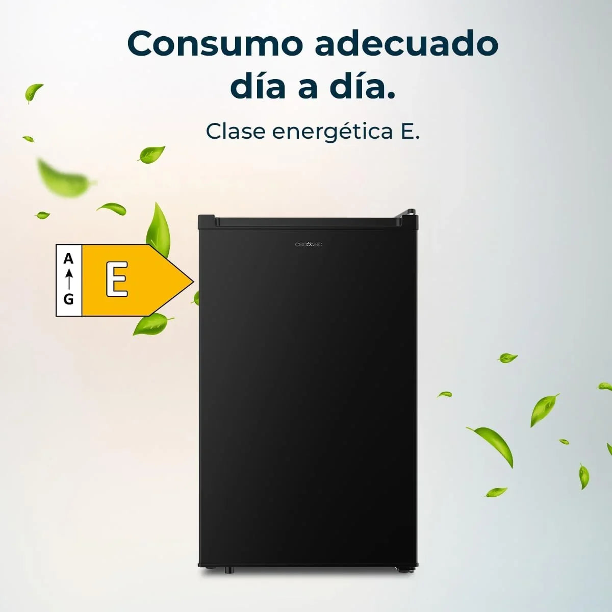 Cecotec Bolero CoolMarket TF 87 Black Congelador Vertical 87 L, 83,6 cm, Puerta Reversible