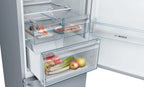 Bosch KGN49XIDQ Frigorífico Combi No Frost Serie 4, 203 x 70 cm, 438 L, VitaFresh, Blanco