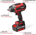 Einhell Professional IMPAXXO 18/450 Llave de Impacto a Batería 18 V 450 Nm con Batería 4 Ah
