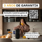 Citring One Exprimidor de Naranjas Eléctrico Automático, Hecho en España, Negro