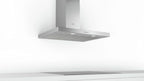 Bosch DWB96BC50 Campana Extractora Decorativa de Pared 90 cm Serie 2, 619 m³/h, LED, Acero Inoxidable