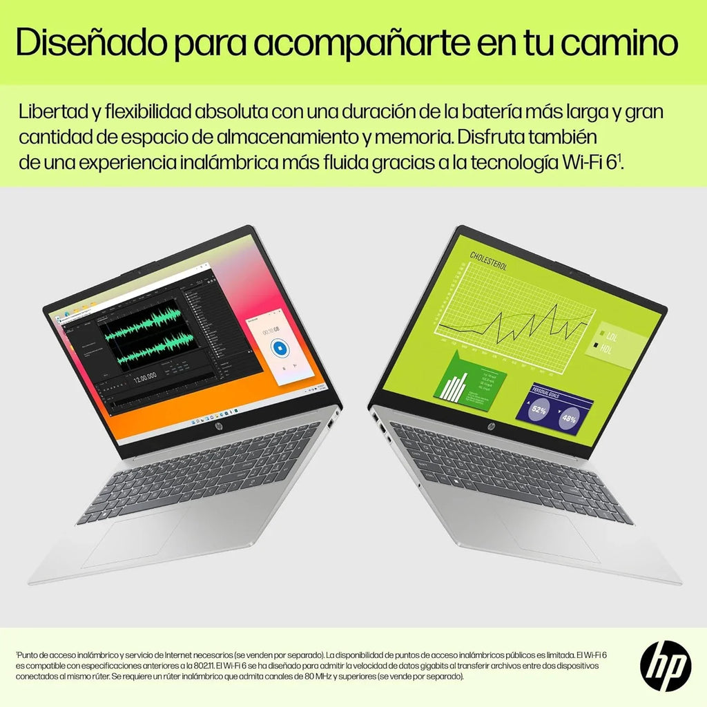 HP 15-fd0377ns Portátil 15,6" FHD Intel Core i5-1334U, 16 GB RAM, 1 TB SSD, Windows 11, Teclado Español