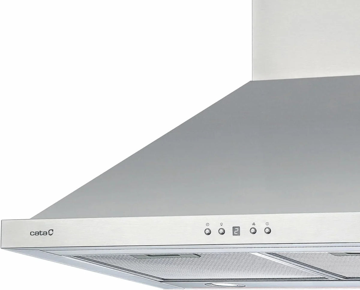 CATA BETA PRO 7000 X Campana Extractora Decorativa 70 cm 1027 m³/h, Temporizador, LED, Inox