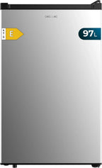 Cecotec Bolero CoolMarket TF 97 Inox Congelador Vertical 97 L, 3 Cajones, Puerta Reversible