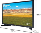 UE32T4305AEXXC Smart TV 32" HD con HDR, PurColor y Ultra Clean View, Compatible con Alexa