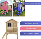 Casita Infantil de Jardín de Madera de Pino Impregnada