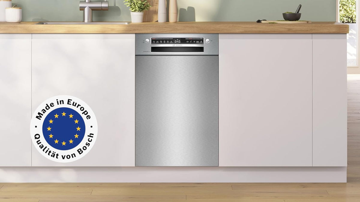 Bosch SPV2IKX10E Lavavajillas Integrable 45 cm Serie 2 con Home Connect y AquaStop