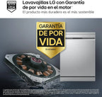 DF273FV Lavavajillas QuadWash Steam 14 Servicios, Tercera Bandeja, WiFi, Apertura Automática, Clase A