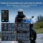 Carpuride W702 Plus Pantalla CarPlay para Moto 7" Android, CarPlay y Android Auto Inalámbricos, Doble Cámara