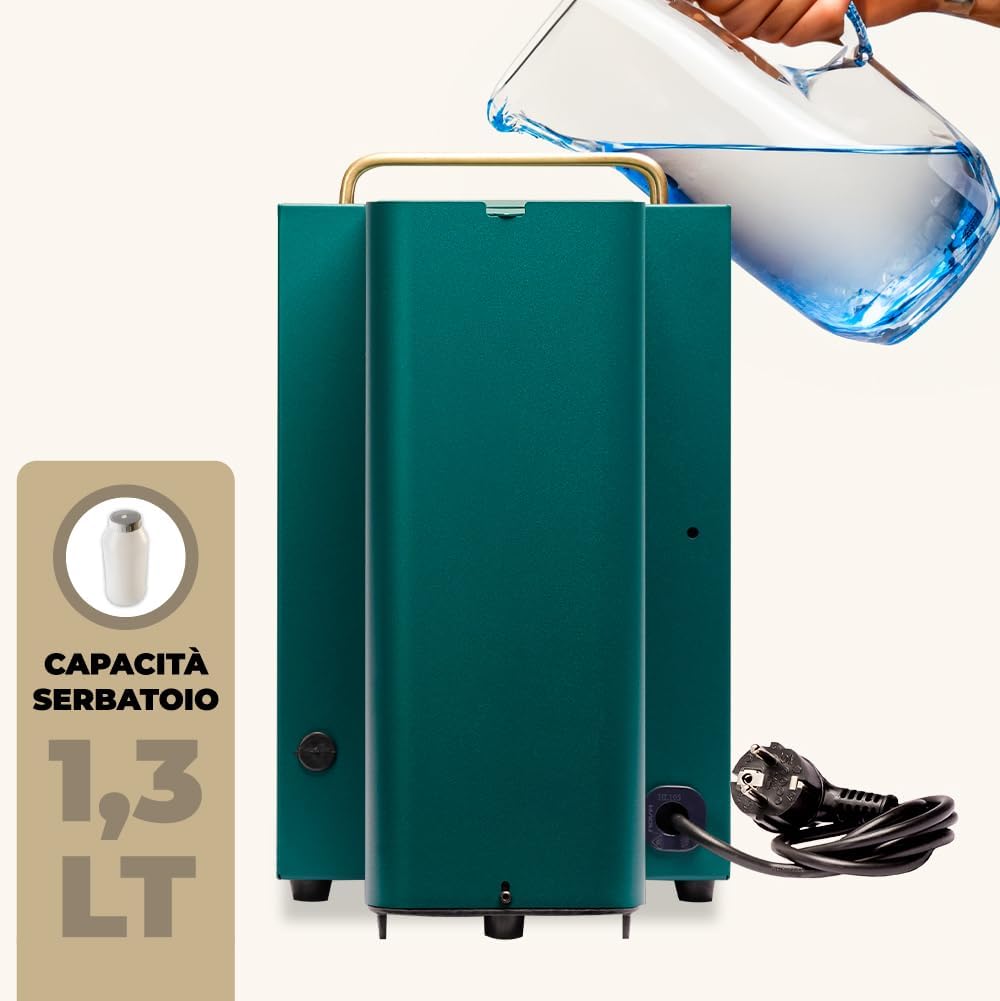 Faber Pro Total Deluxe Cafetera de Monodosis ESE 44 mm de Latón, 1,3 L