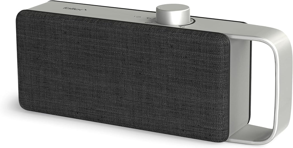 faller Oskar Altavoz de TV Inalámbrico con Clear Voice, Batería de 16 h y Base de Carga