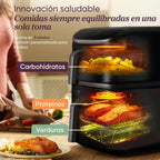 COSORI Turbo Tower Freidora de Aire 10,8 L Doble Cesta Vertical, 2630 W, 6 Funciones
