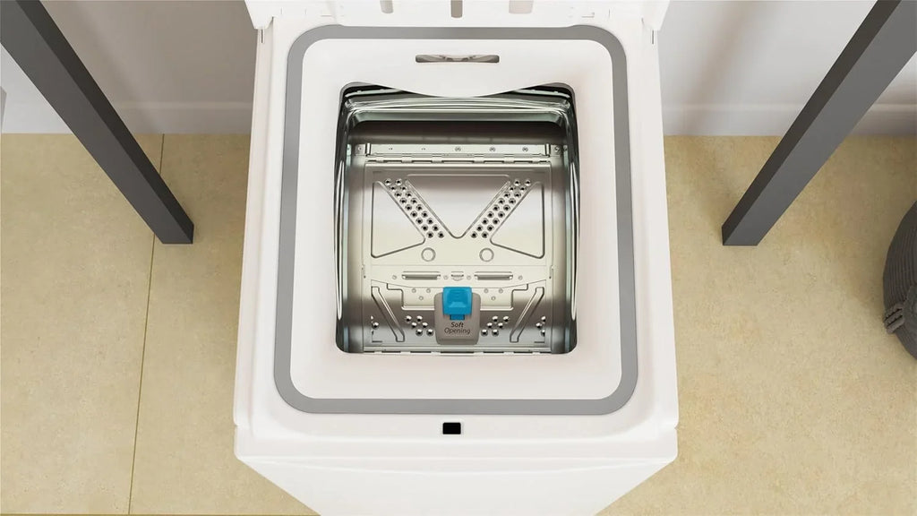 Whirlpool TDLR 65230SS EU/N Lavadora Carga Superior 6,5 kg, 1200 rpm, 6th Sense y FreshCare