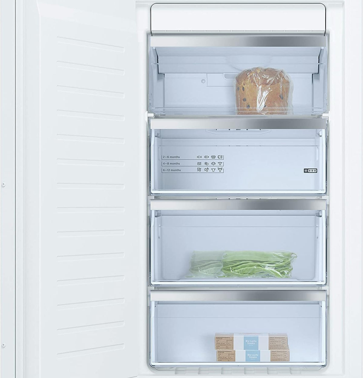 Bosch GIV11ADC0 Congelador Integrable Serie 6, 70 L, LowFrost, 72 cm