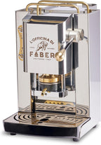 Faber Pro Total Deluxe Cafetera de Monodosis ESE 44 mm de Latón, 1,3 L