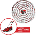Einhell RASARRO 36/42 Cortacésped a Batería 36 V, 42 cm, hasta 725 m², con 2 Baterías 5,2 Ah