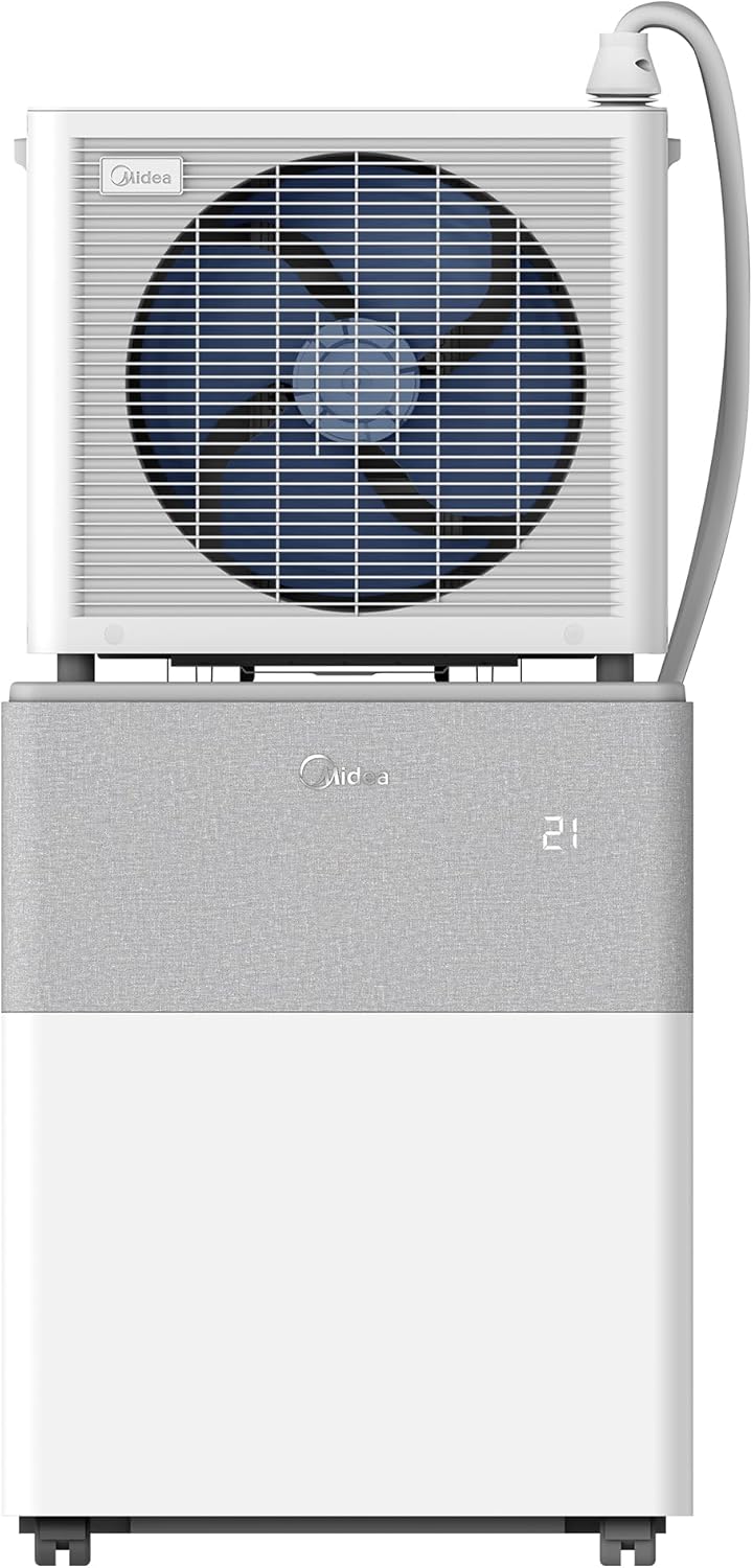 Midea PortaSplit Aire Acondicionado Portátil con Bomba de Calor 12000 BTU, A++, 39 dB, hasta 42 m²